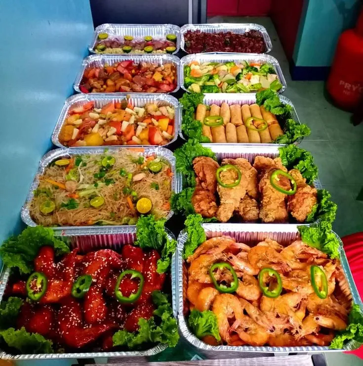 Catering spread