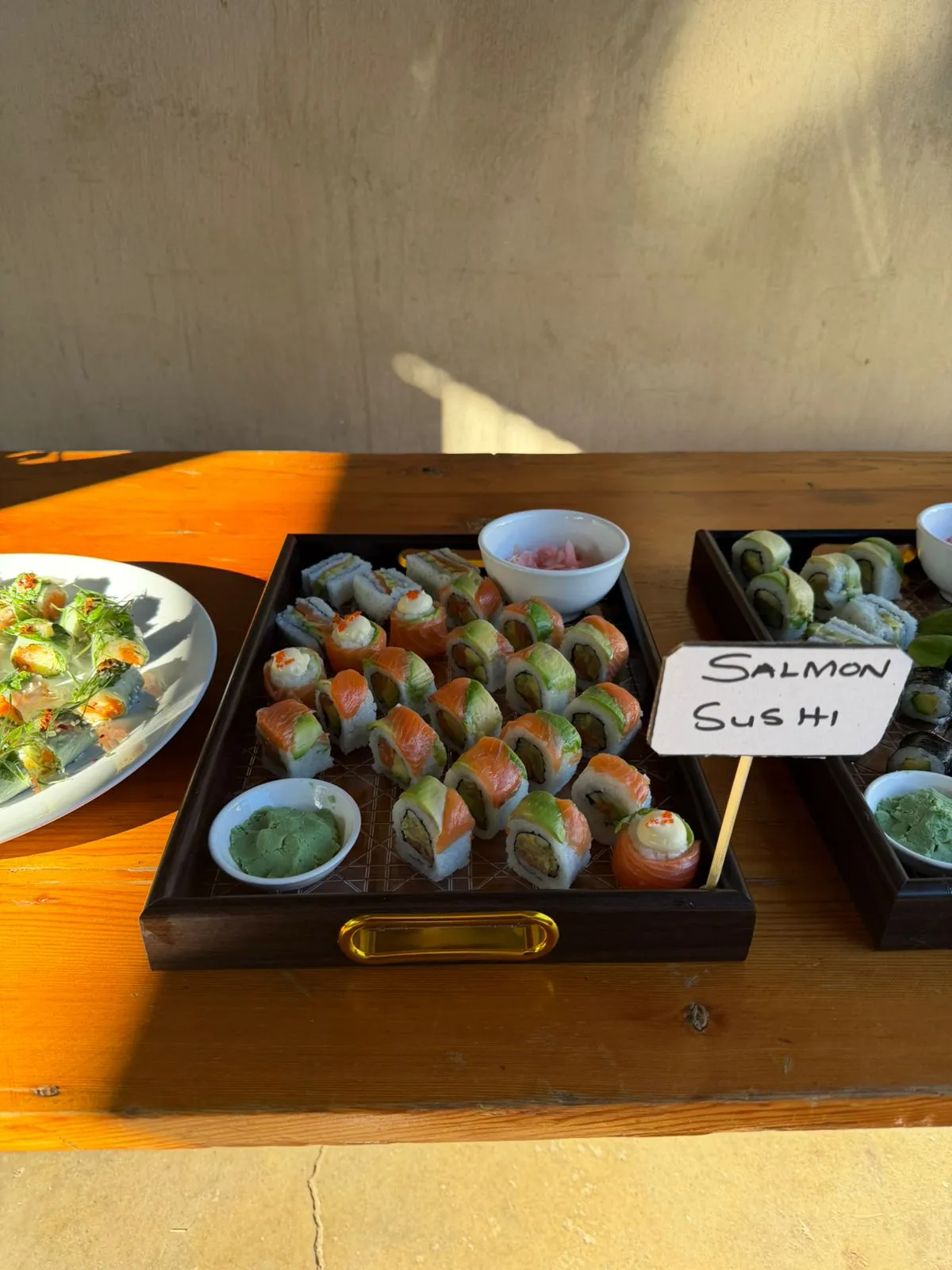 Sushi platter