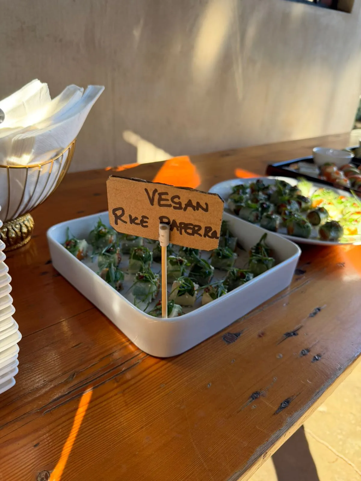 Event food display